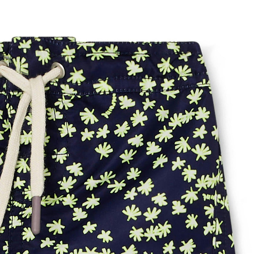 BONPOINT Niagara Leaf Print Swim Shorts