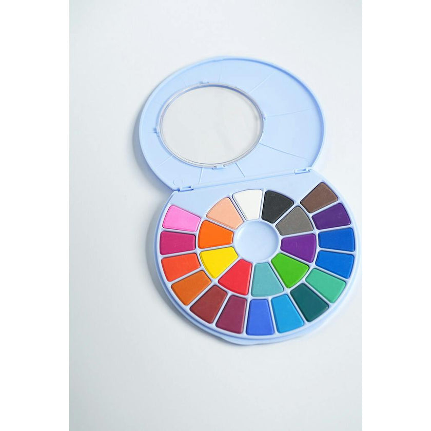 Art Party Watercolor Palette and Brush