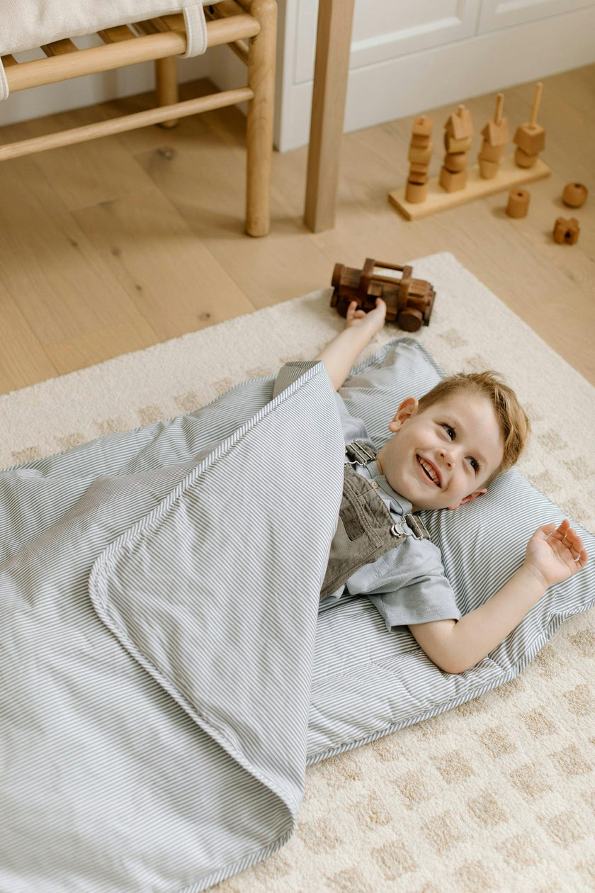 Organic Toddler Nap Roll-N-Rest Mat Set