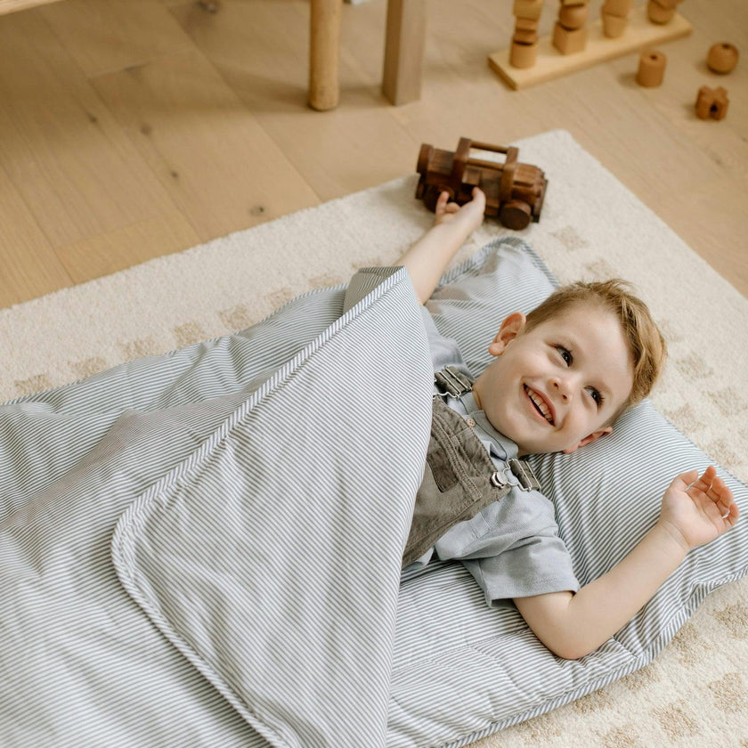 Organic Toddler Nap Roll-N-Rest Mat Set