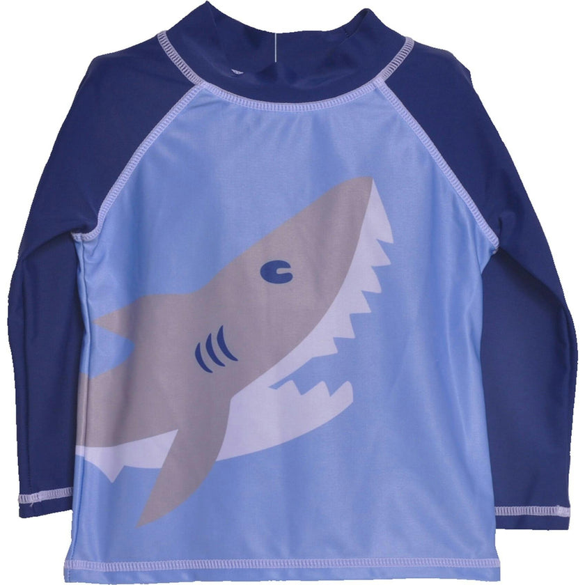 UPF 50+ Graphic Rash Guard Swim Top (Recycled)