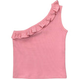 One-Shoulder Ribbed Tank