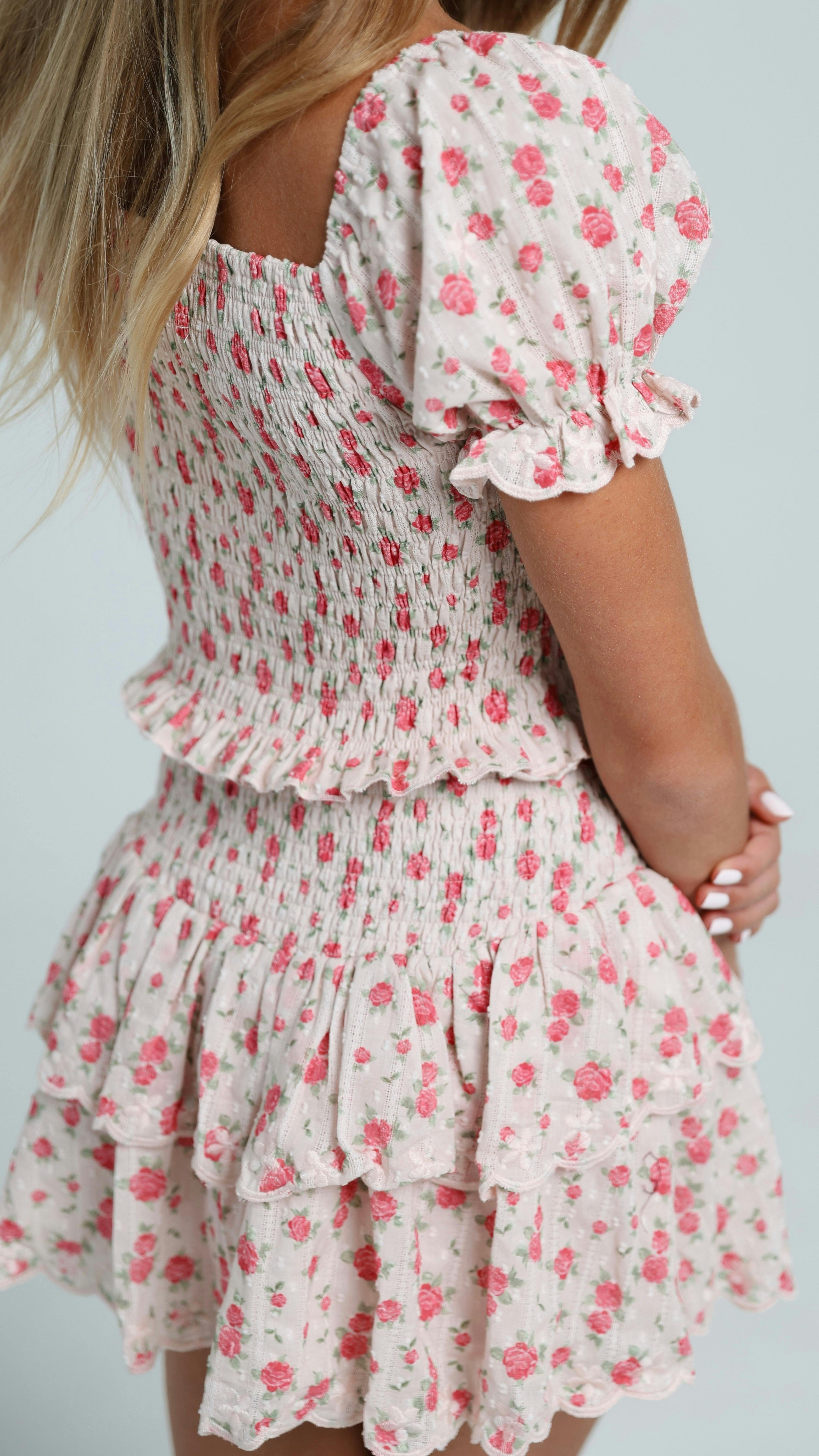 Eden Top in Petite Rose