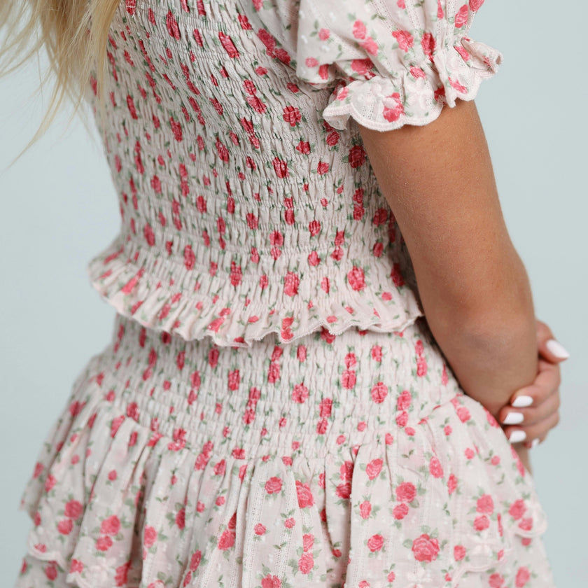 Edén Skirt in Petite Rose