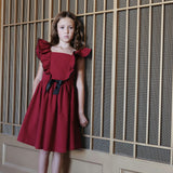 Organic Ruffle Jumper Party Dress
