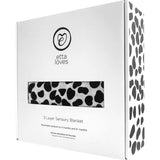 Animal Print Muslin Triple-Layer Reversible Blanket