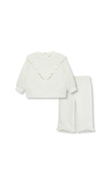 Ruffle Top With Flare Pant Set (12-24M)