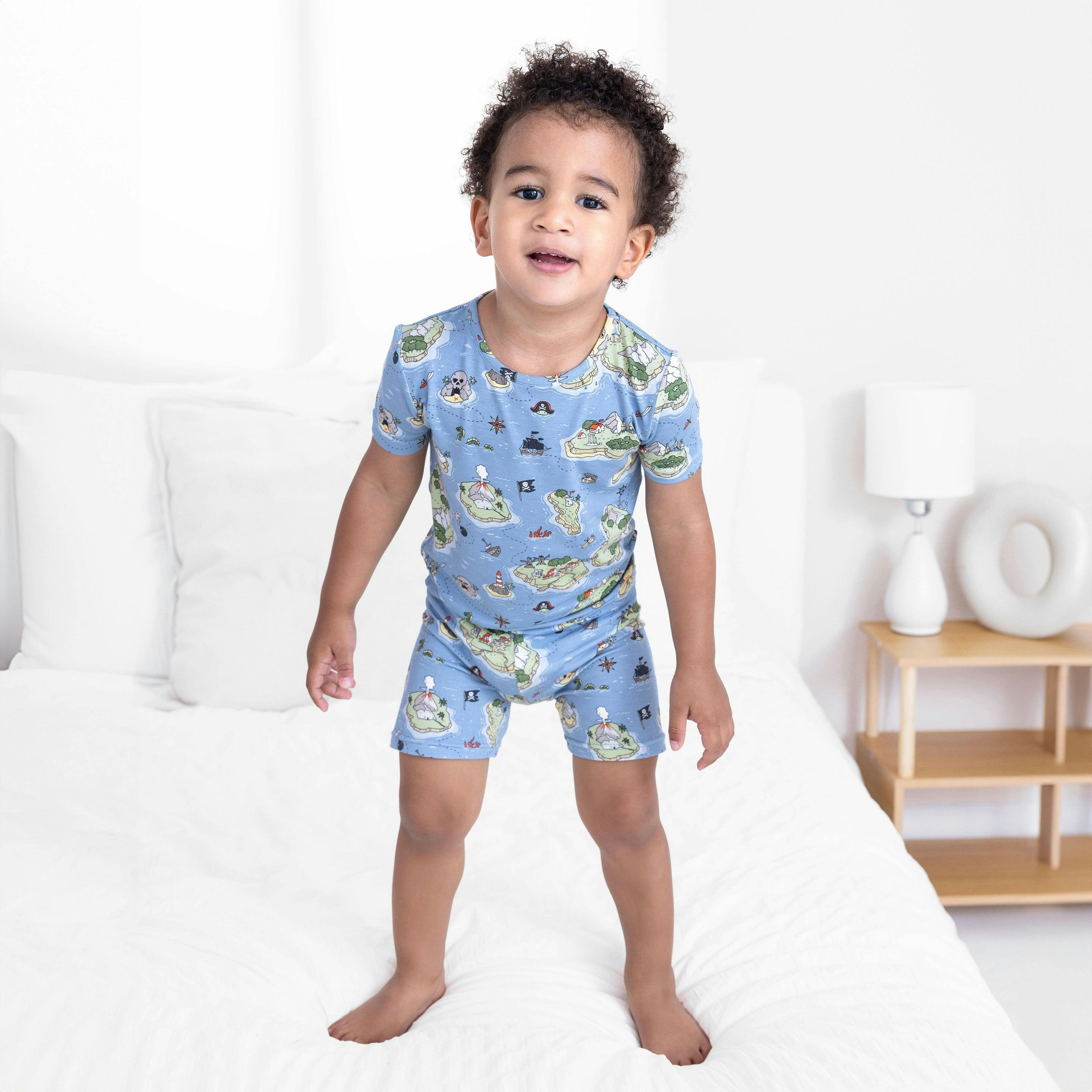 Pirate Cove Kids Pajama Short Set