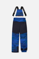 Two Piece Play Snowsuit Navy Blue and Orange with Blue Pants
