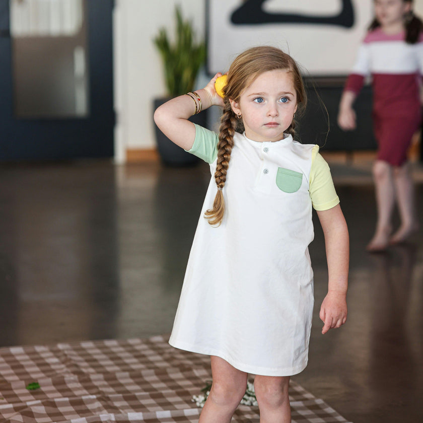 Sunshine Rainbows Short Sleeve Dress