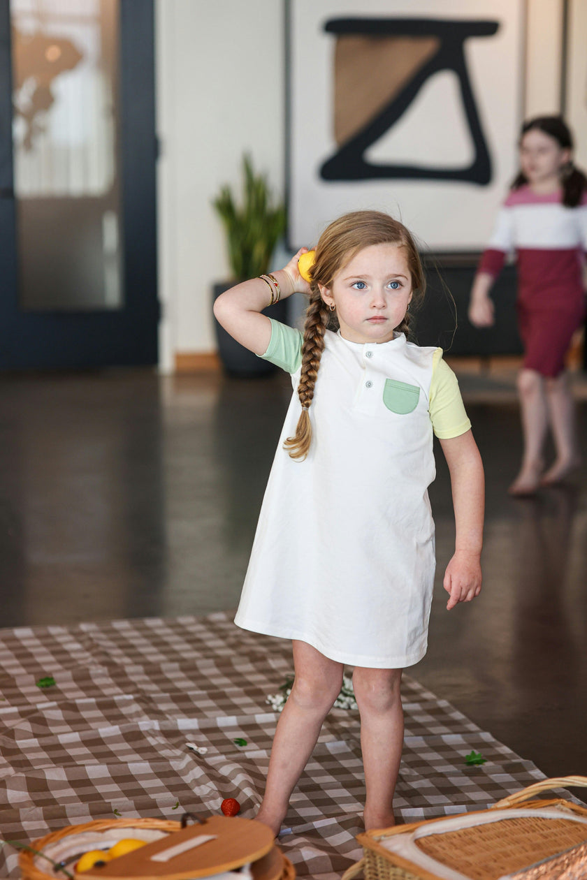 Sunshine Rainbows Short Sleeve Dress