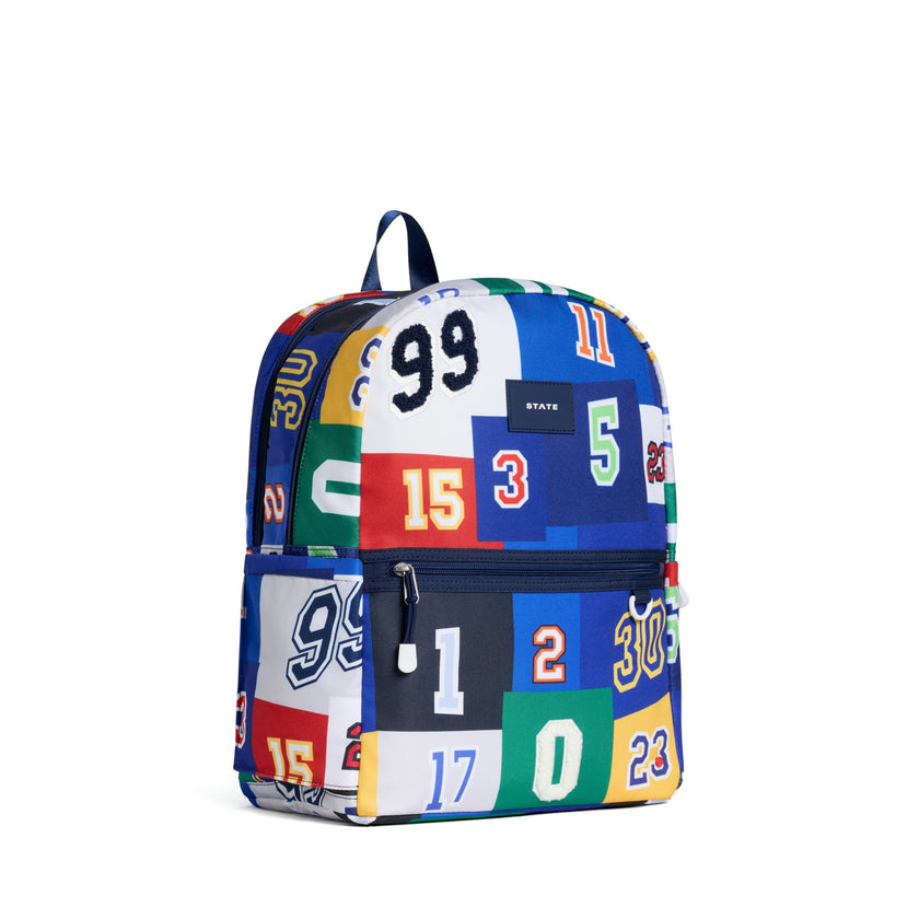 Kane Double Pocket Backpack, Varsity Numbers