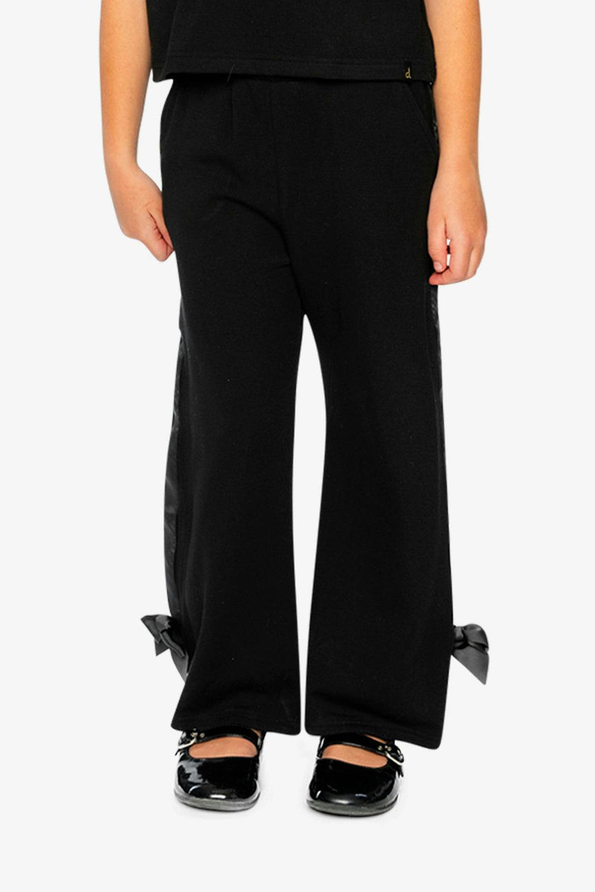 Flare Legs Milano Pants Black