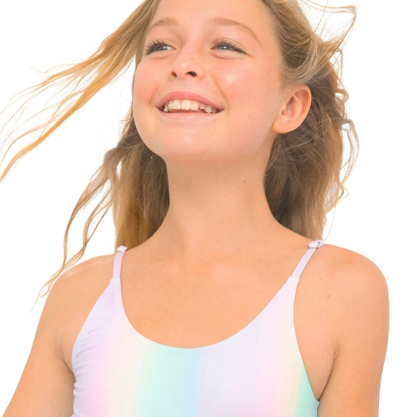 Adjustable Straps Tie-Dye Swimsuit
