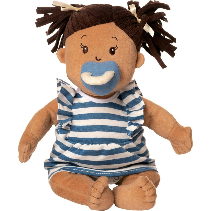 Baby Stella Doll Beige with Brown Pigtail