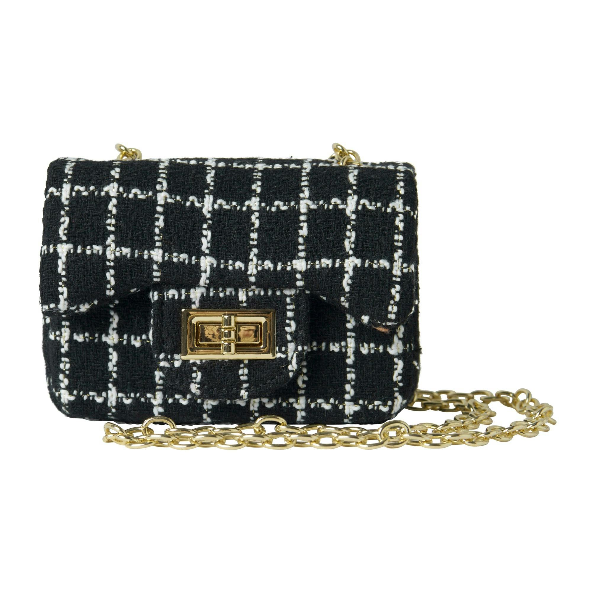 Tweed Cross Body Bag