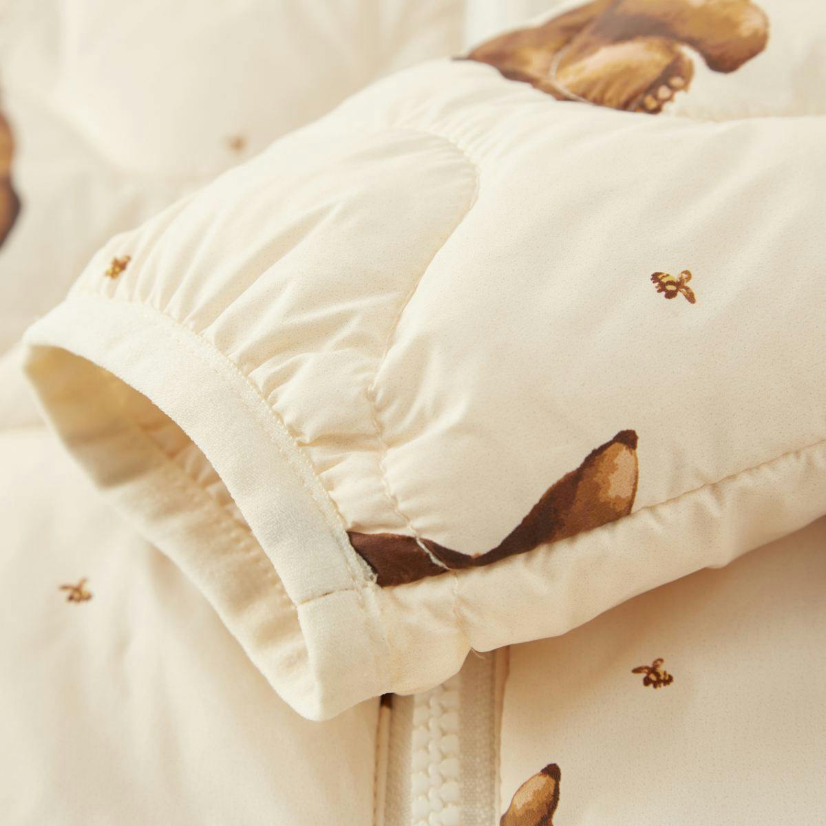 Honey Lightweight Down Hooded Jumpsuit