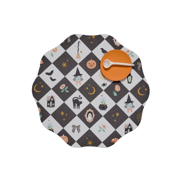 Patchwork Halloween Placemat
