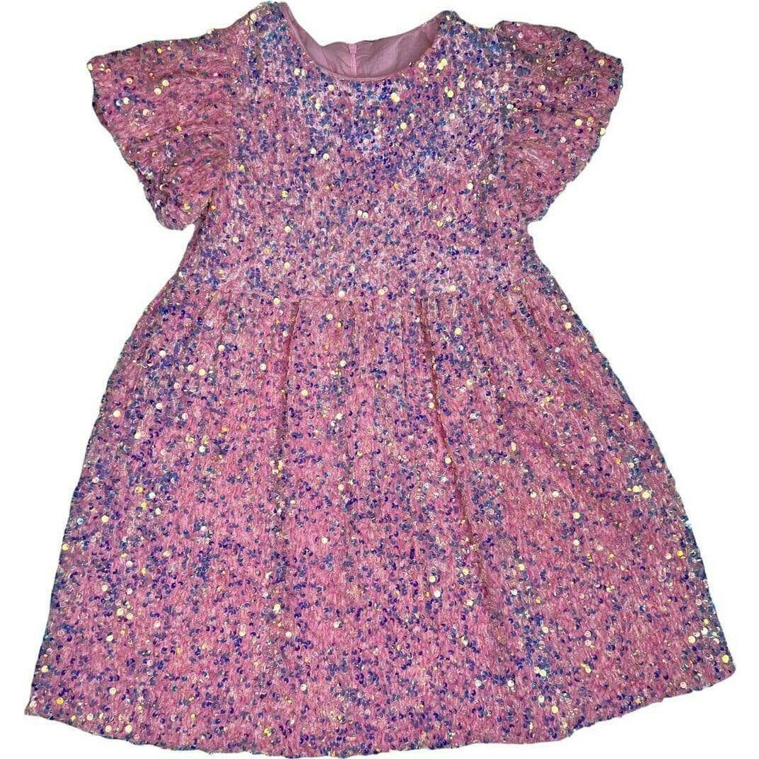 Pretty in Pink Sequin Dress