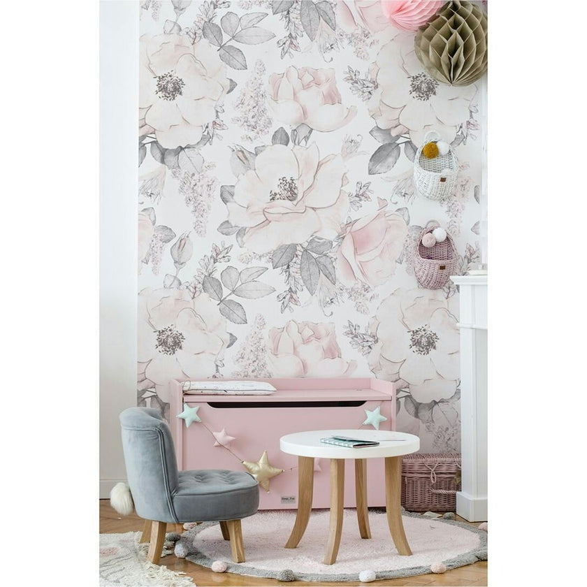 Pink Garden Wallpaper