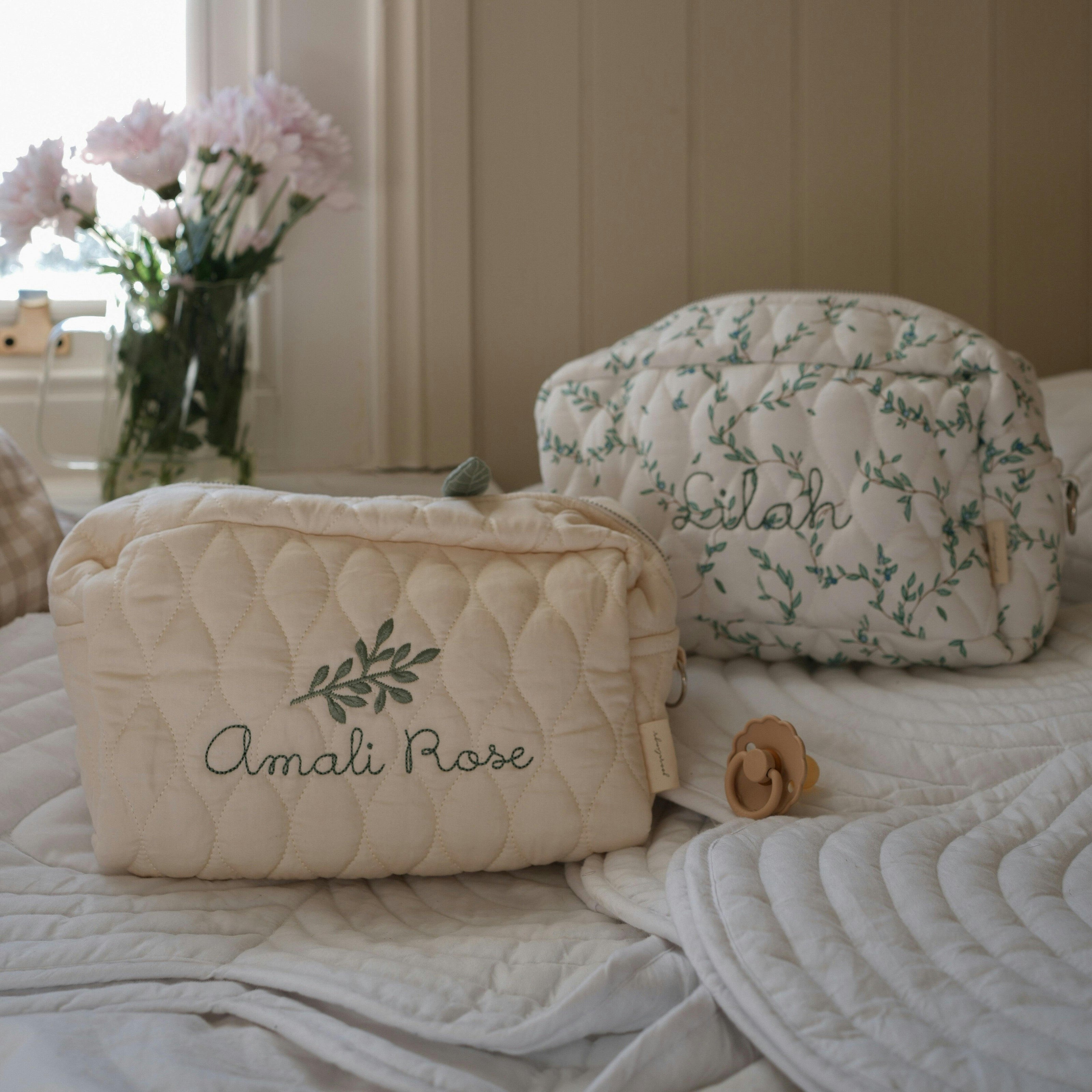 Secret Garden Toiletry Zipper Pouch, Prints