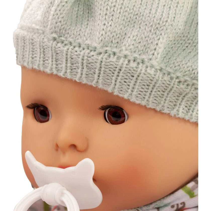 Maxy Aquini Lucky Mushroom - 16.5" Bath Baby Doll with Sleeping Brown Eyes