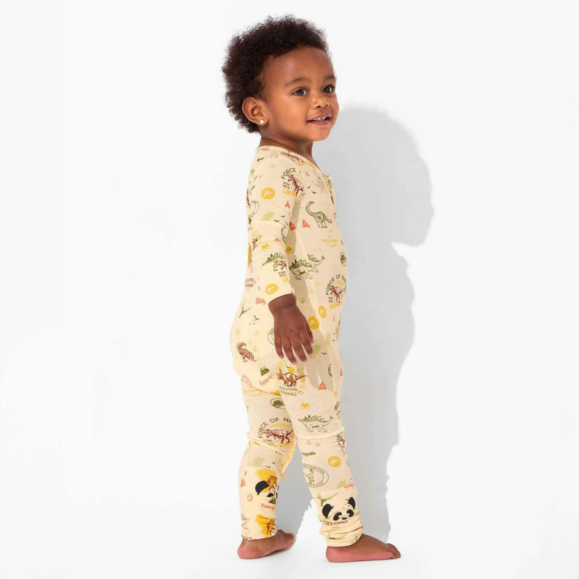 Jurassic Park: Origins Bamboo Convertible Footie