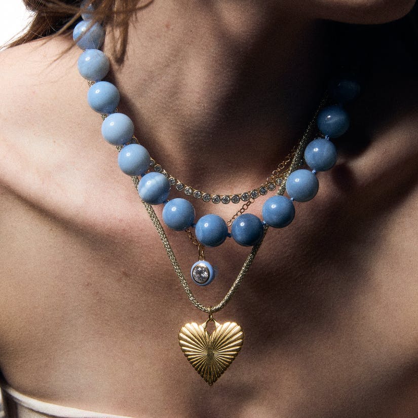Bezel Necklace