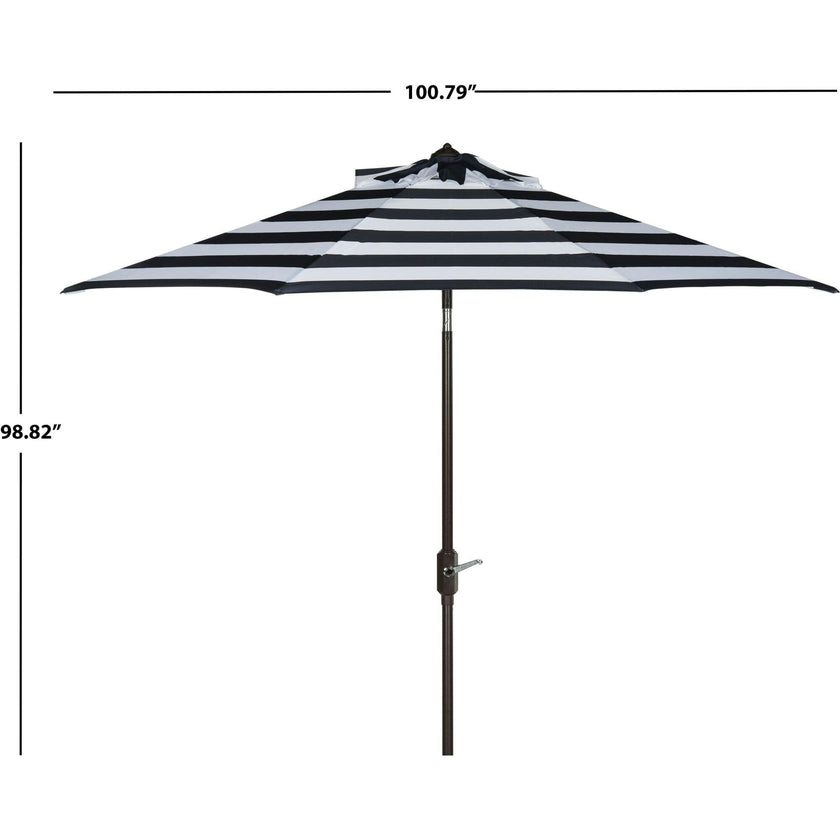 Iris Stripe Patio Umbrella