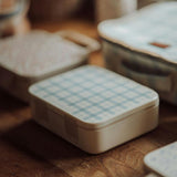 3 Compartment Leakproof Lunchbox | Fern Plaid