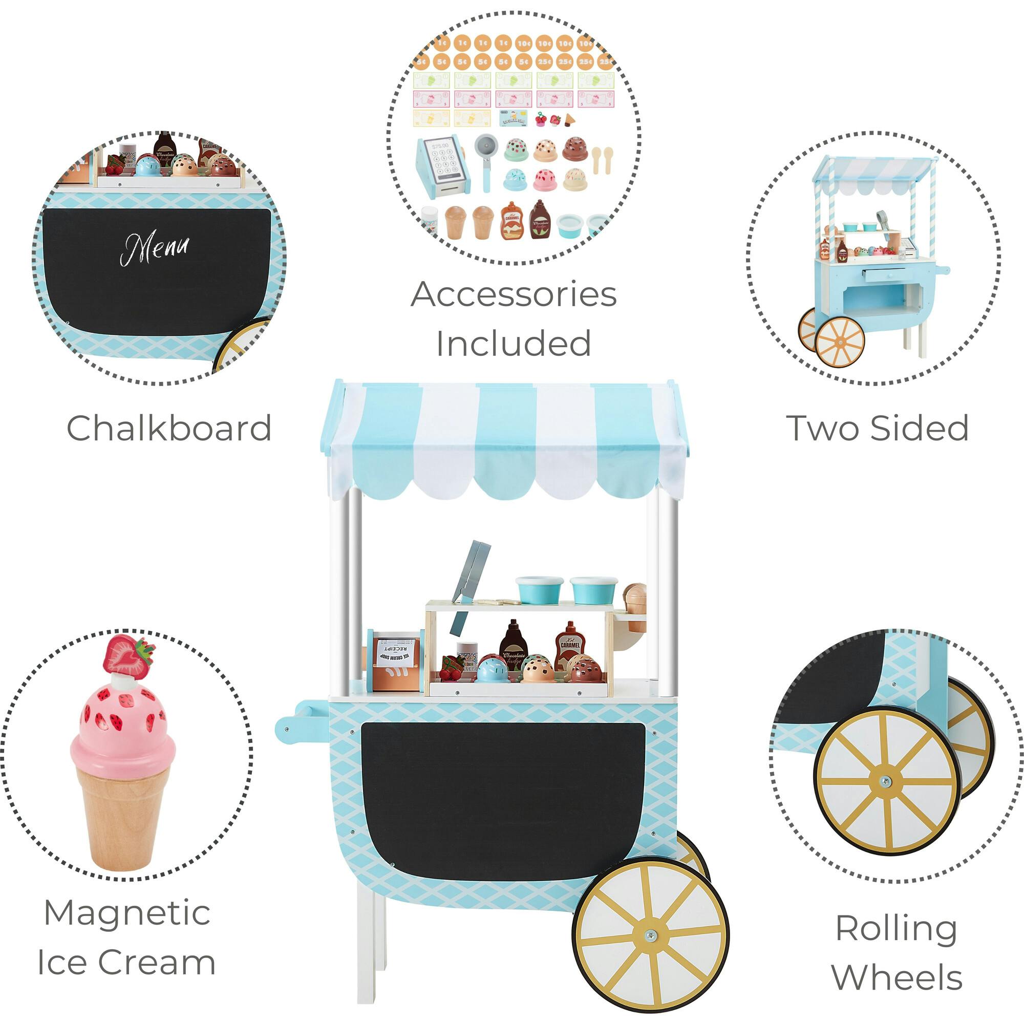My Little Helper Ice Cream Cart with 33 Accessories