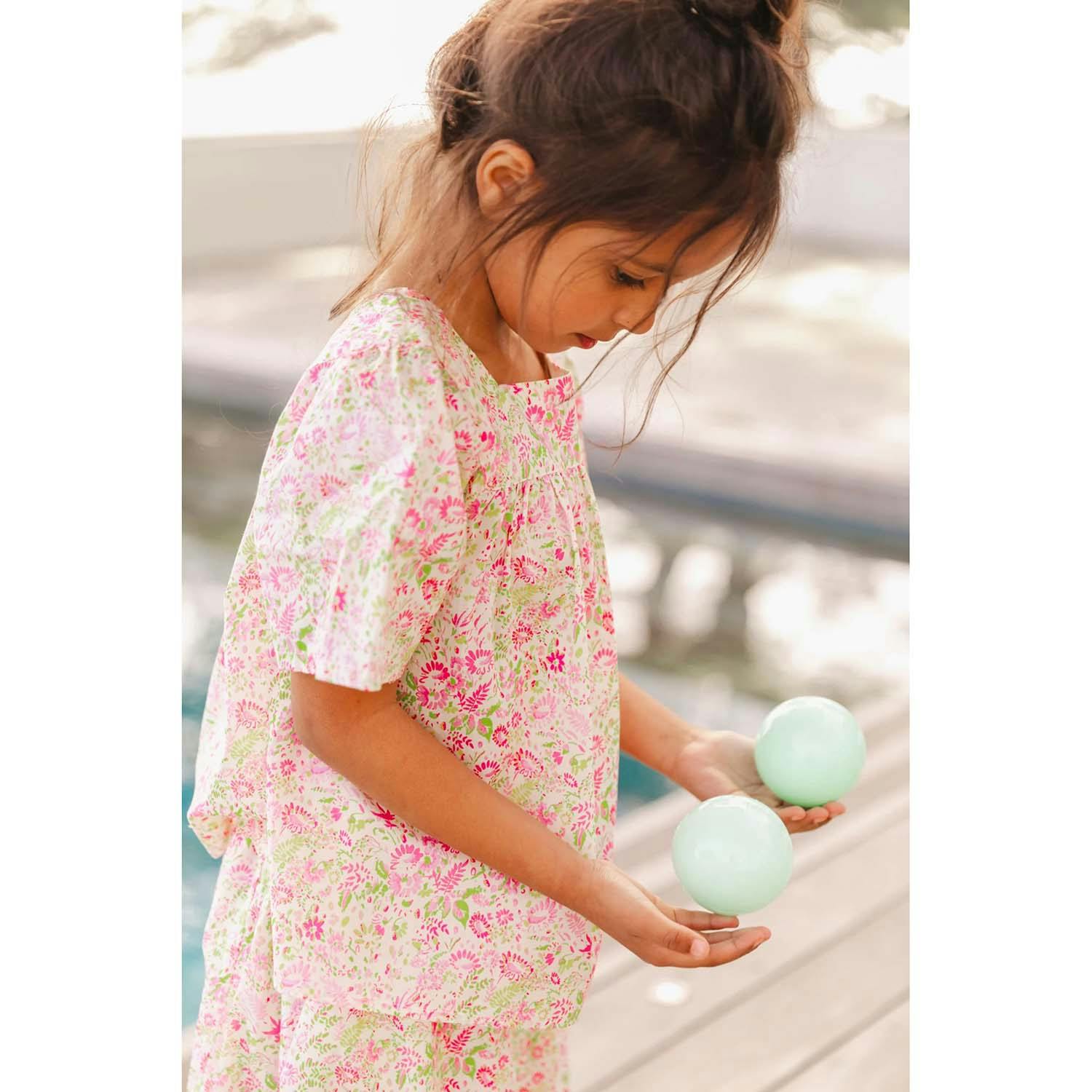 BONTON Neon Fleur Elisha Blouse