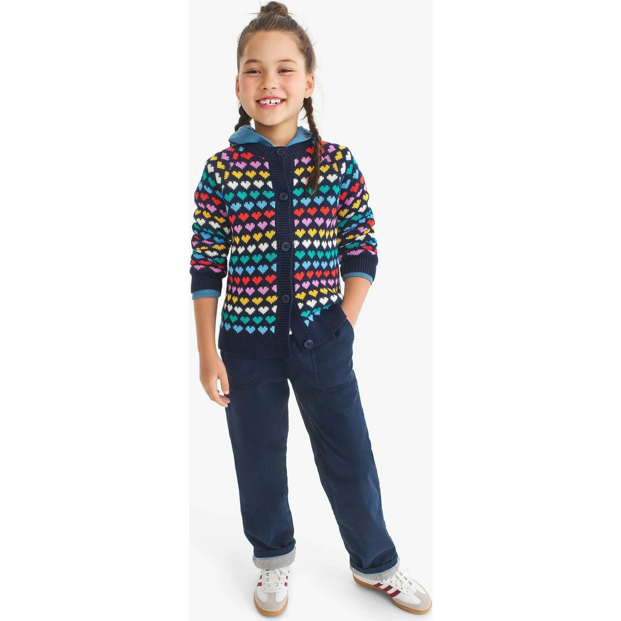 Kids lined stretch chino pocket pant