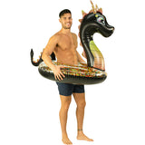 Glitter Black 42" Beach & Pool Tube