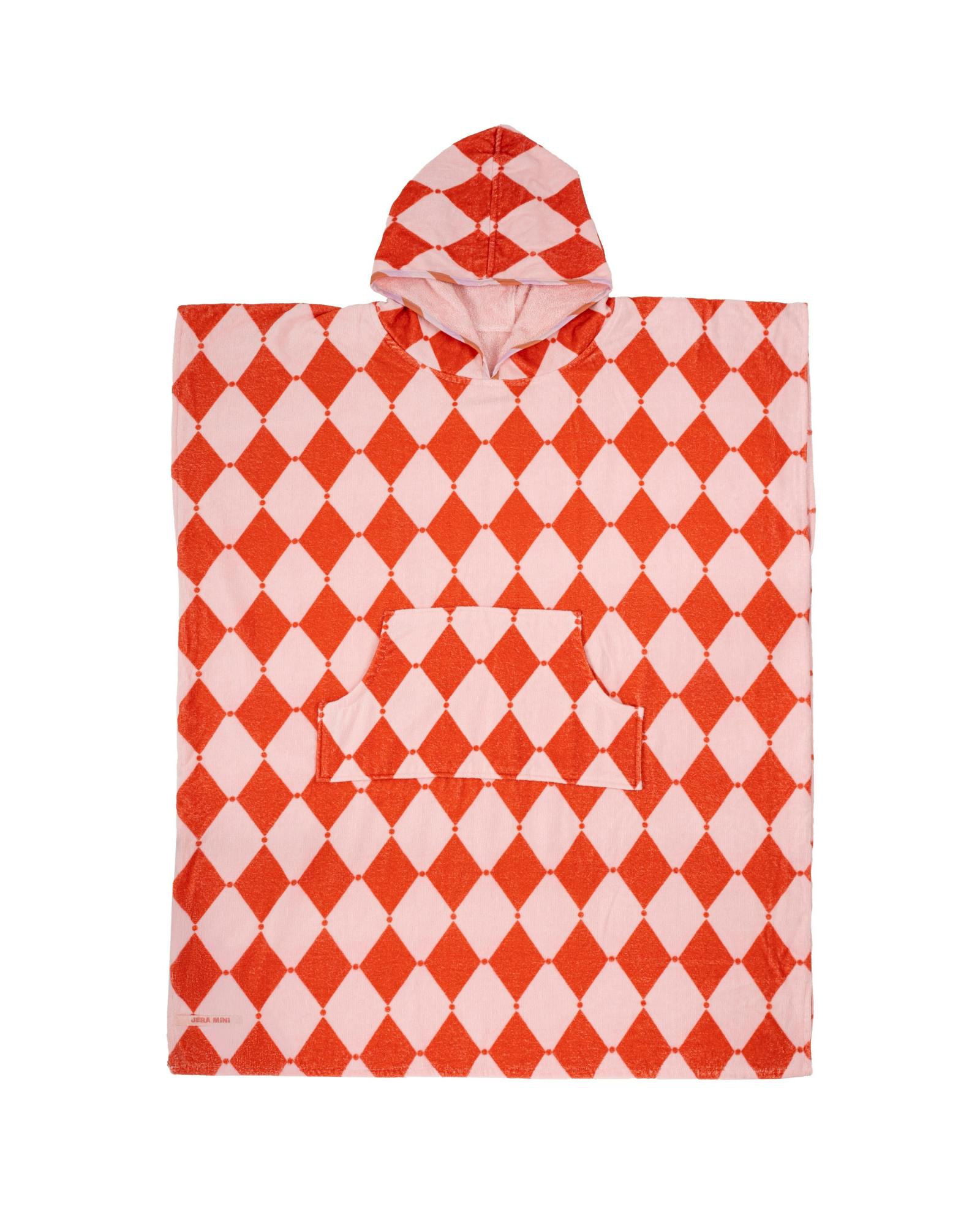Adult Poncho Rose Geo