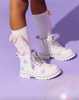 Rainbow Shimmer Stars Boots