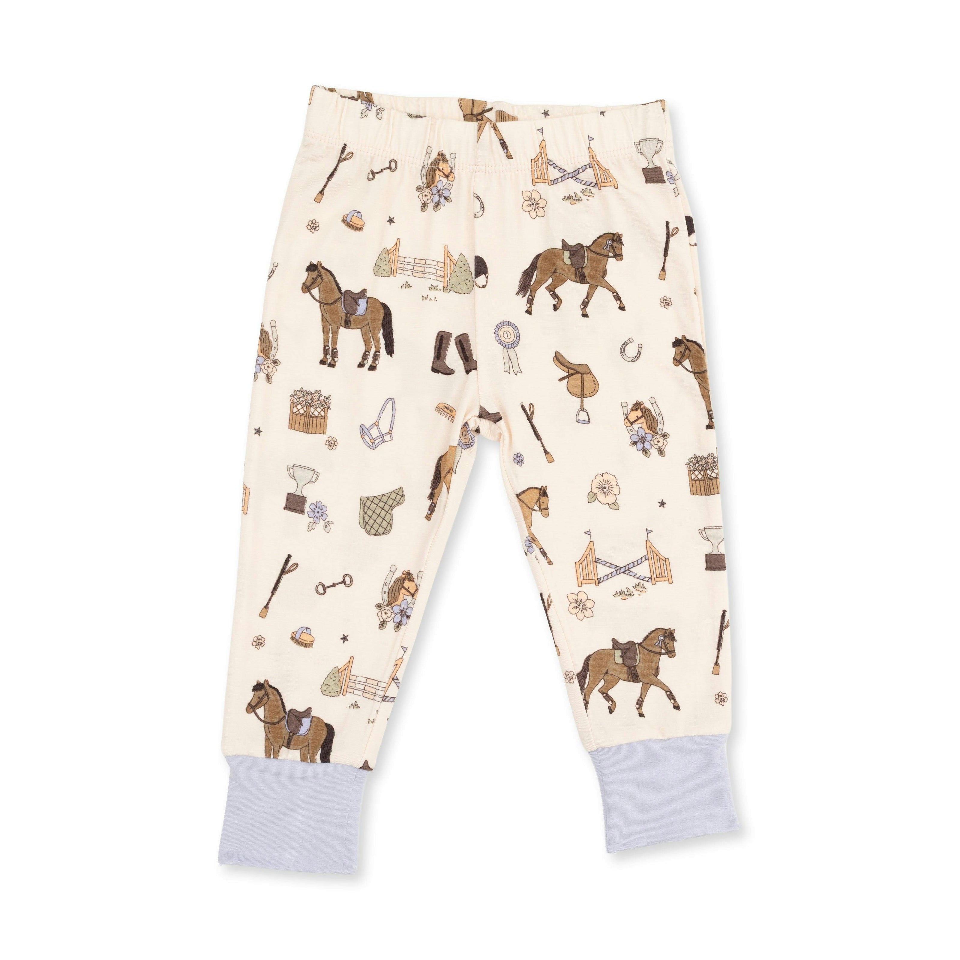 Pretty Equestrian - Long Sleeve Loungewear Set