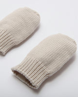 Cable Cotton Mittens