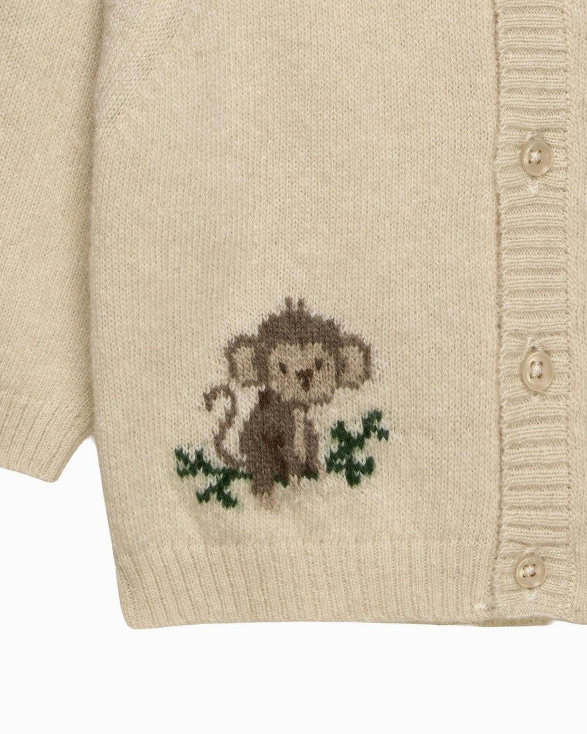 Baby Monkey Cardigan