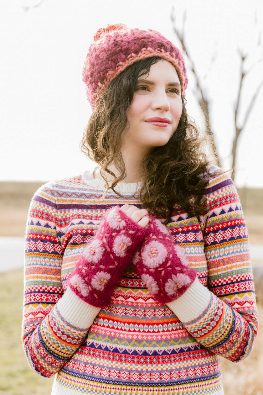 Women's Daisy Handwarmer