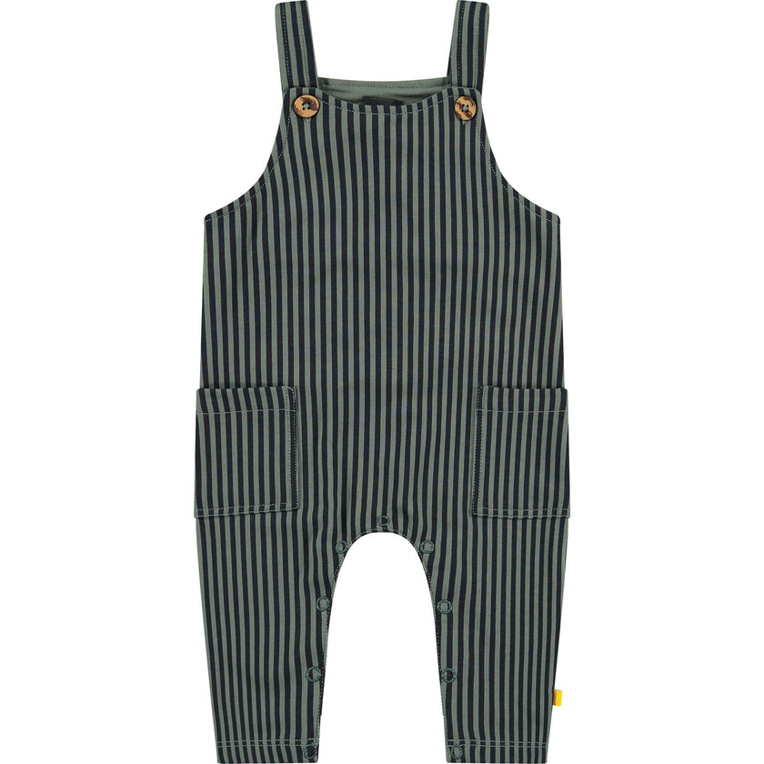 Striped Overalls