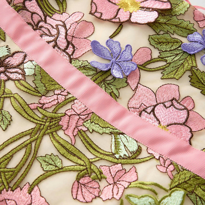 Bonnie Embroidered Mini Dress