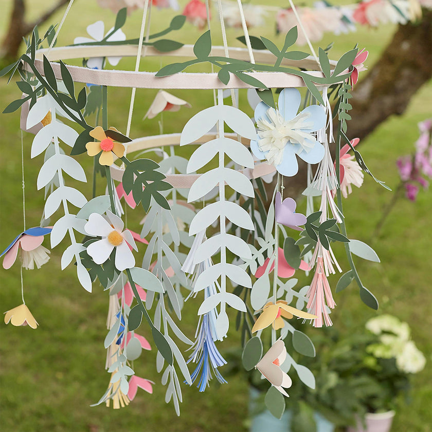 Paper Garden Chandelier