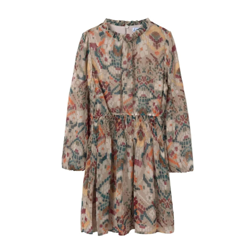 Girl Print Dress