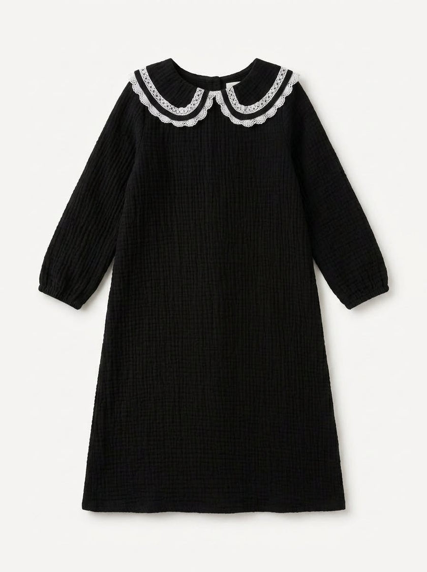 Girls Muslin Dress