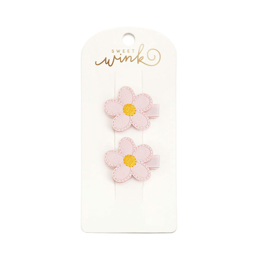 Daisy Flower Clip Set