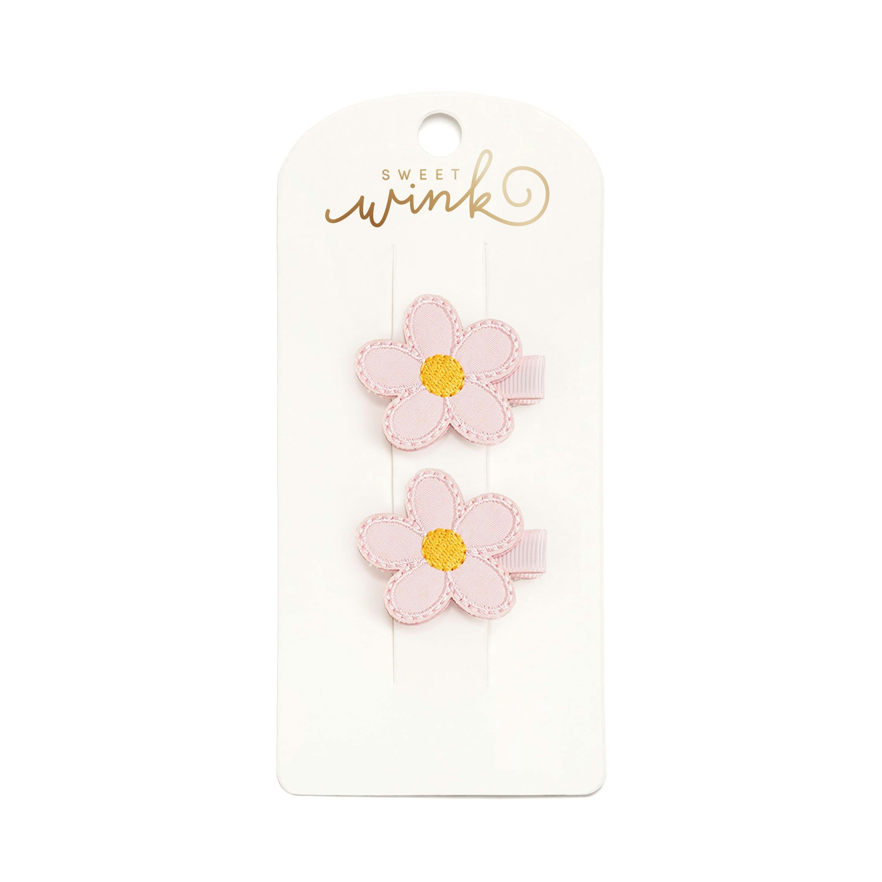 Daisy Flower Clip Set