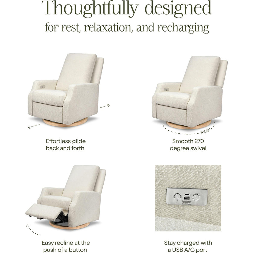 Crewe Electronic Recliner & Swivel Glider