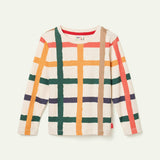 Recycled Cotton Warm Grid T- Shirt