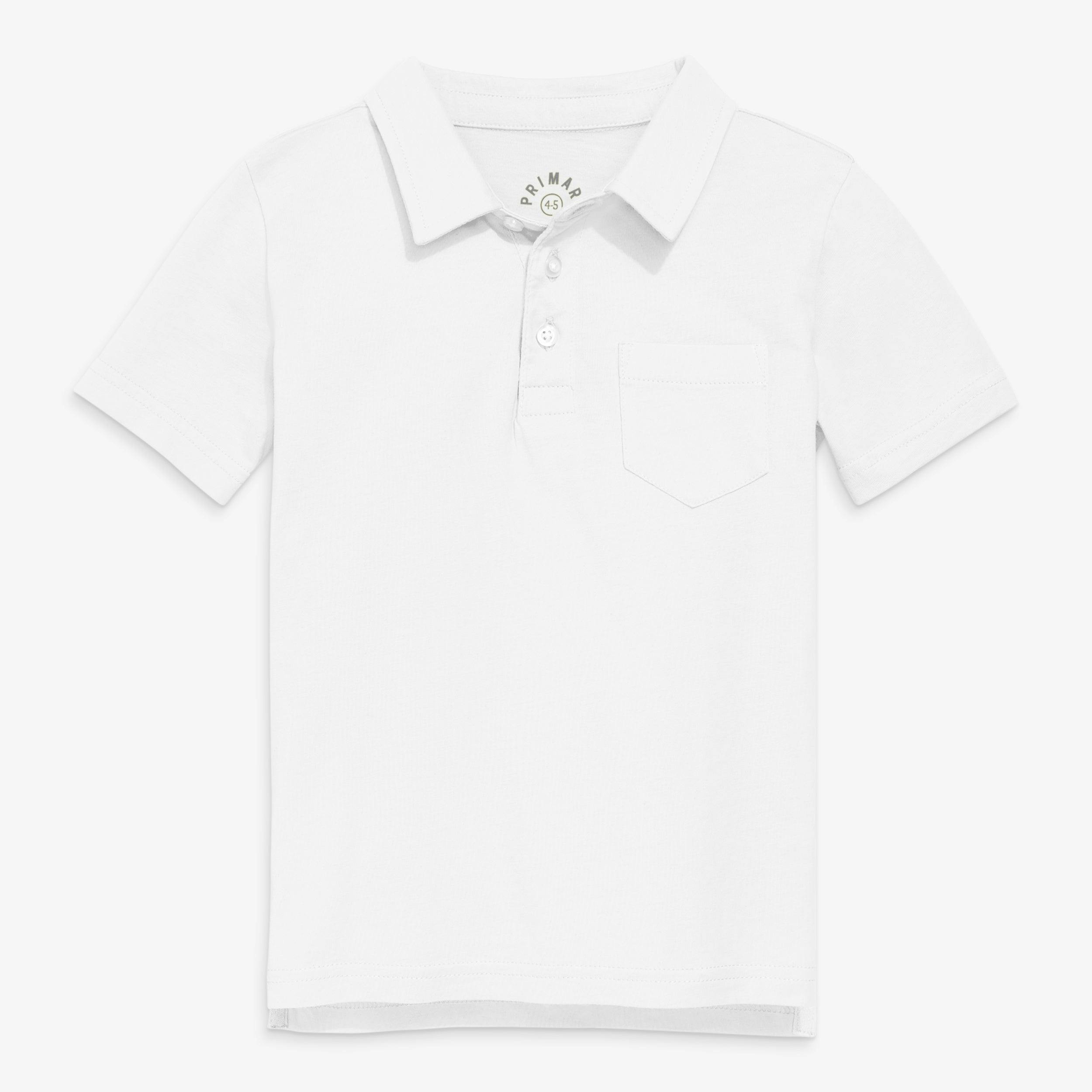 Kids short sleeve polo